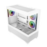 Cooler Master Elite 490 ARGB Tempered Glass Micro-ATX Case - White