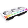 XFX Mercury AMD Radeon RX 9070XT OC Magnetic Air White Edition with RGB Graphics Card