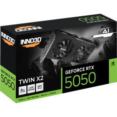 Inno3D GeForce RTX 5050 Twin X2 8GB GDDR6 Graphics Card