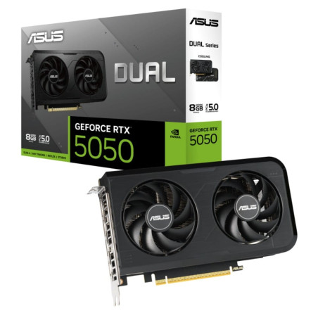 Asus Dual GeForce RTX 5050 8GB GDDR6 Graphic Card