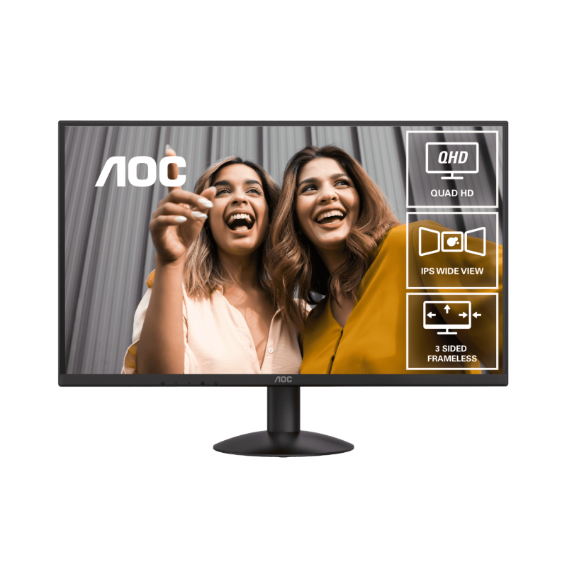 AOC Q27B30E 27" QHD IPS 75Hz HDR10 Flicker-Free Monitor