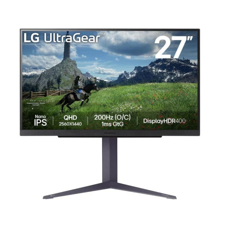 LG 27GS85Q-B 27" QHD Nano IPS 1ms 180Hz Monitor