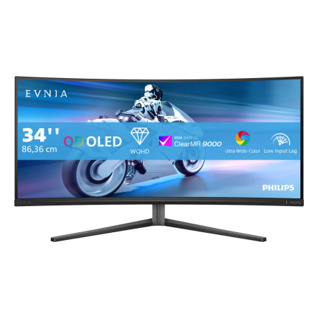 Philips Evnia 34" UWQHD QDOLED 175Hz Curved Monitor