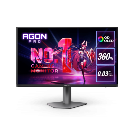 AOC AG276QSD 27" QHD 0.03ms 360Hz OLED Adaptive Sync Monitor