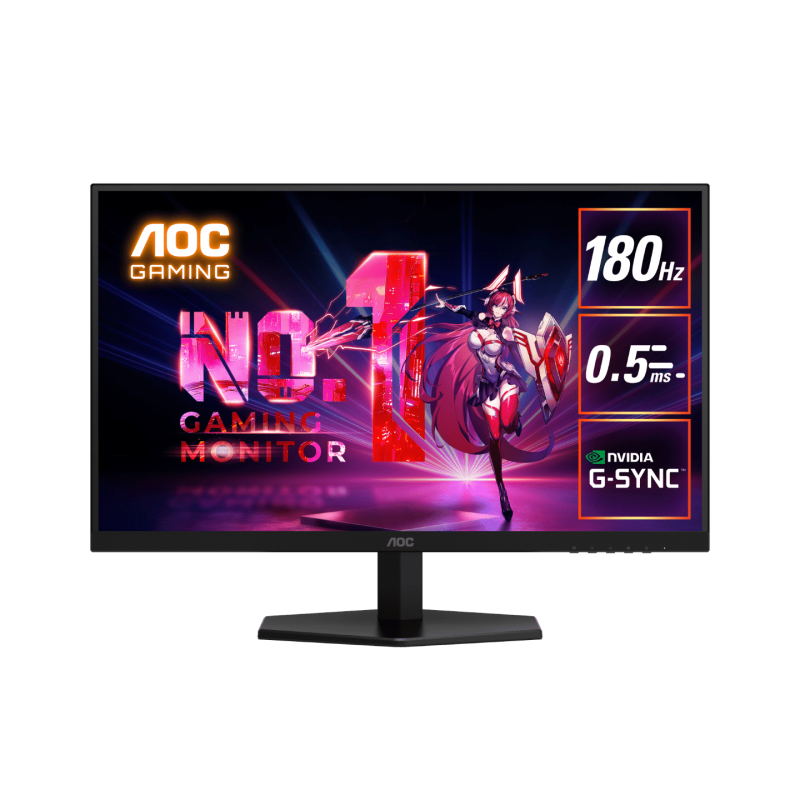 AOC Q27G40E 27" QHD IPS 1ms 180Hz G-Sync Compatible Gaming Monitor