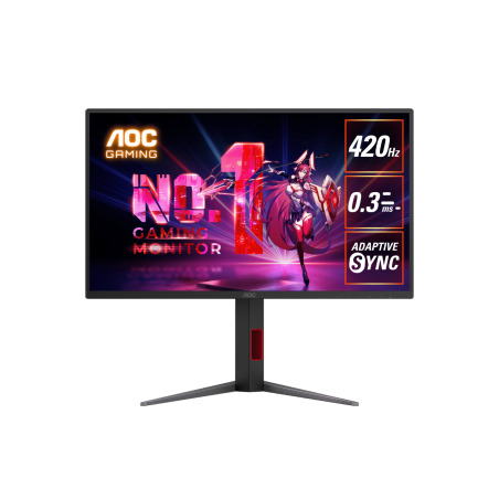 AOC 25G4K 24.5" FHD IPS 0.3ms 420Hz HDR400 Adaptive Sync Monitor