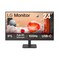 LG 24MS530B-B 23.8" FHD IPS 100Hz USB-C Monitor