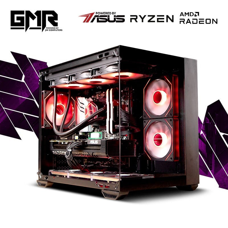 GMR Lynx 9070XT Gaming PC - (Ryzen 7 7800X3D | 32GB RAM | RX 9070 XT 16G | 1TB NVMe SSD | 750W Gold | Windows 11) Powered by ASU