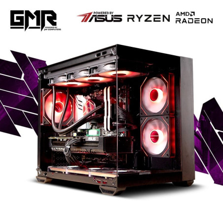 GMR Lynx 9070XT Gaming PC - (Ryzen 7 7800X3D | 32GB RAM | RX 9070 XT 16G | 1TB NVMe SSD | 750W Gold | Windows 11) Powered by ASU