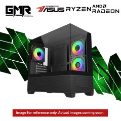 GMR Orion 7600 Gaming PC - (Ryzen 5 5500 | 16GB RAM | RX 7600 8G | 1TB NVMe SSD | 650W Gold | Windows 11) Powered by ASUS