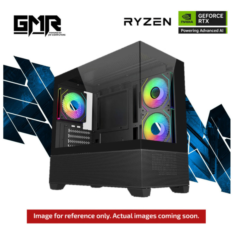 GMR Kestrel 5060Ti Gaming PC - (Ryzen 5 7500X3D | 32GB RAM | RTX 5060 Ti 16G | 1TB NVMe SSD | 650W | Windows 11)