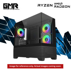 GMR Kinetic 9070 Gaming PC - (Ryzen 5 7500X3D | 32GB RAM | RX 9070 16G | 1TB NVMe SSD | 650W | Windows 11)