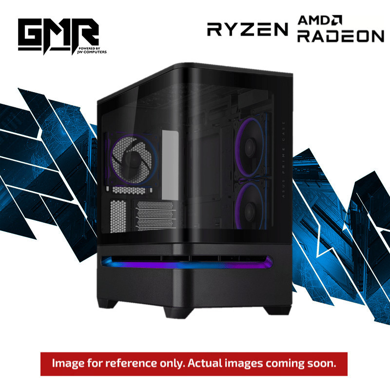GMR Kronos 9070 Gaming PC - (Ryzen 7 9800X3D | 32GB RAM | RX 9070 16G | 2TB NVMe SSD | 850W | Windows 11)