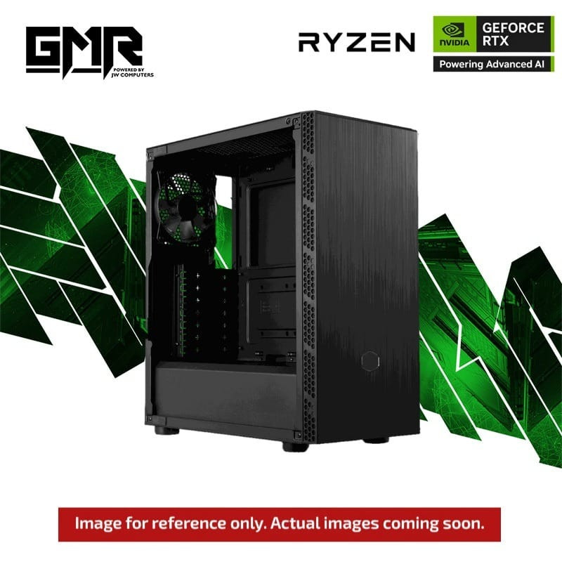 GMR Jester 3050 Gaming PC - (Ryzen 5 5500 | 16GB RAM | RTX 3050 6GB | 1TB NVMe SSD | 500W | Windows 11)