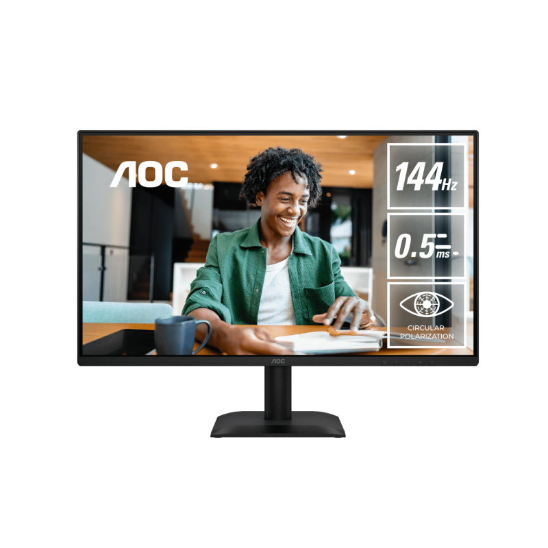 AOC 27E40L 27" FHD IPS 0.5ms 144Hz Circular Polarized Monitor
