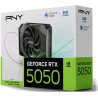 PNY GeForce RTX 5050 8GB Single Fan Graphics Card