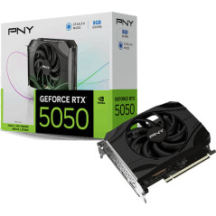 PNY GeForce RTX 5050 8GB Single Fan Graphics Card