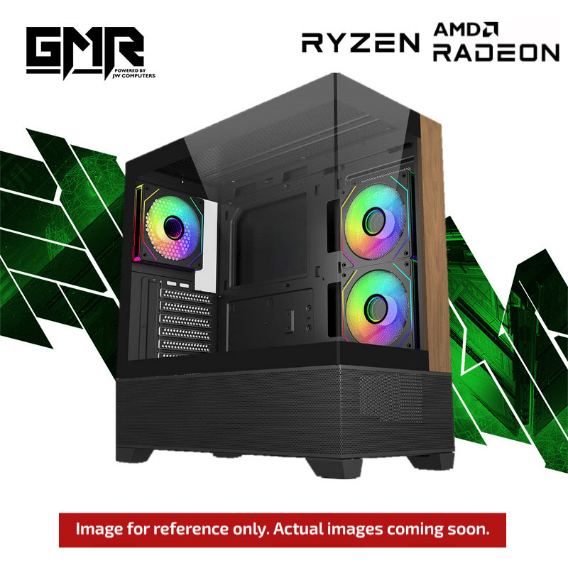 GMR Icarus 9060XT Gaming PC - (Ryzen 5 5600X | 16GB RAM | RX 9060 XT 16G | 1TB NVMe SSD | 650W | Windows 11)