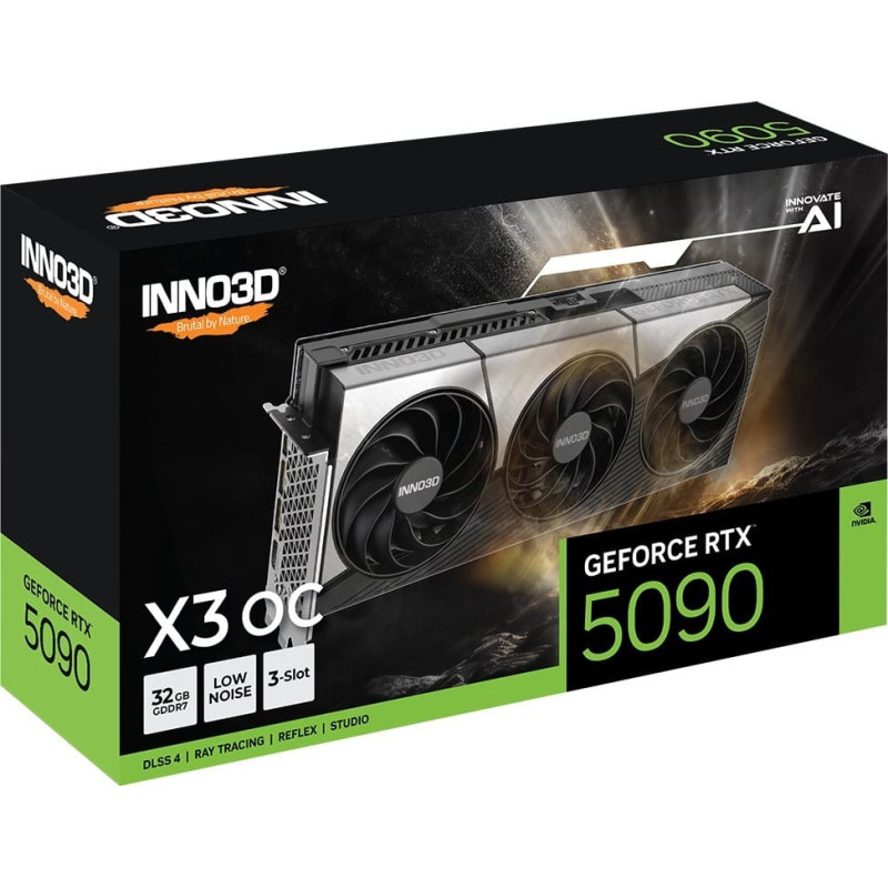 (Ex-Demo) INNO3D GeForce RTX 5090 X3 OC 32GB Graphics Card