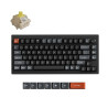Keychron V1 Ultra 8K Wireless Mechanical Keyboard Black - Switch Banana