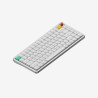 Nuphy Air75 V3 Wireless Low Profile Mechanical Keyboard - Nova White Red Nano Switch