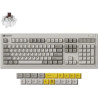 (Ex-Demo) Keychron R6 QMK Wireless Mechanical Retro RGB Backlight Hot Swappable Keyboard - Super Brown Switch