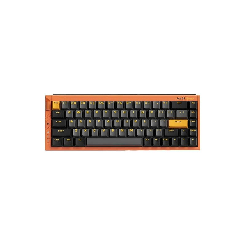 (Ex-Demo) MCHOSE Ace 68 Turbo 16K Full-aluminum Esports Wired Hall Effect Galaxy Orange Keyboard - Mount Tai Magnetic Switch GT