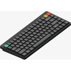 (Ex-Demo) NuPhy Node75 Low-Profile Wireless Mechanical Keyboard (Ink Gray) (Blush Nano Switch)