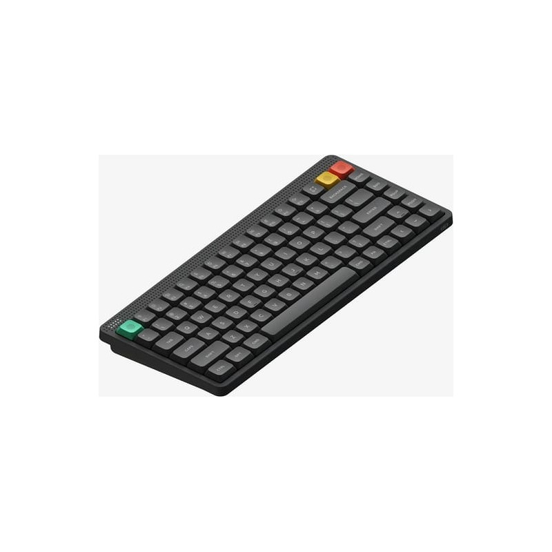 (Ex-Demo) NuPhy Node75 Low-Profile Wireless Mechanical Keyboard (Ink Gray) (Blush Nano Switch)