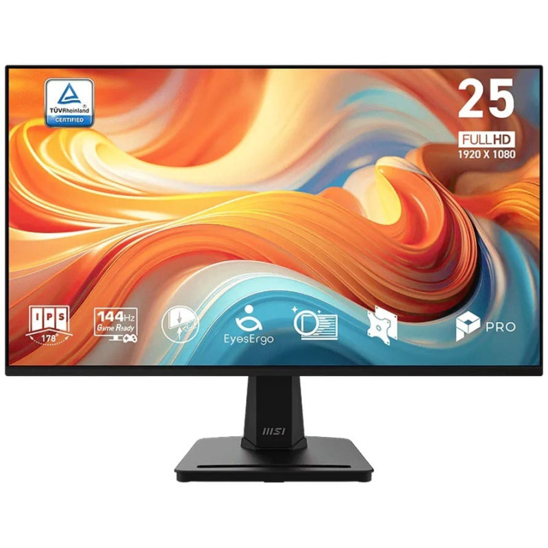 MSI PRO MP251 E14L  24.5" FHD IPS 1ms 144Hz Monitor