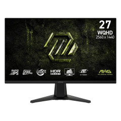 MSI MAG MAG 275QF E20 27" WQHD IPS 0.5ms 200Hz G-SYNC Compatible Monitor
