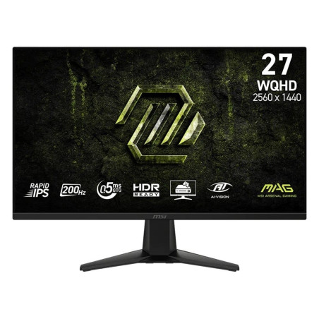 MSI MAG MAG 275QF E20 27" WQHD IPS 0.5ms 200Hz G-SYNC Compatible Monitor