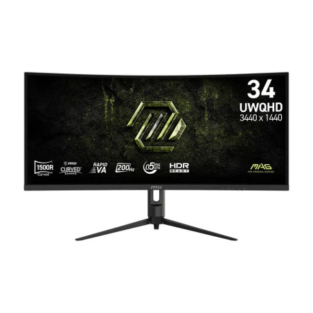 MSI MAG 342CQRF E20 34" UWQHD 0.5ms 200Hz Monitor