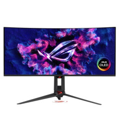 Asus ROG Swift PG34WCDN 34" WQHD Tandem RGB QD-OLED with BlackShiel Flim 0.03ms 360Hz HDR500 USB-C Gaming Monitor with OLED Care
