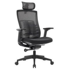 Fantech OC1 Ergonomic Office Chair With Adjustable Lumbar - Black