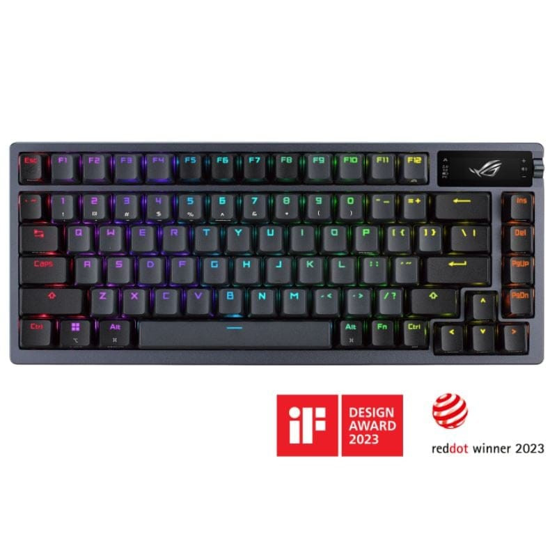 ASUS ROG Azoth RGB Keyboard Snow Switch - Black