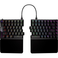 (Ex-Demo) ASUS ROG Falcata 75% Split Gaming Keyboard Hot-Swappable ROG HFX V2 Magnetic Switches Tri-Mode SpeedNova 8K Polling Ra
