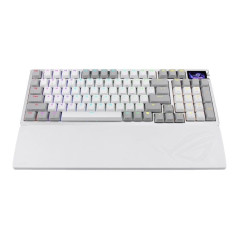 Asus ROG Azoth 96 HE Lite Gaming Mechanical Keyboard ROG HFX V2 Magnetic Hot-Sappable Switch Tri-mode OLED Display 8K Polling Ra