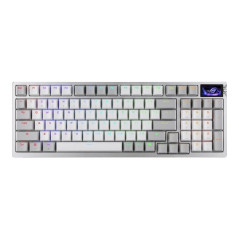 Asus ROG Azoth 96 HE Lite Gaming Mechanical Keyboard ROG HFX V2 Magnetic Hot-Sappable Switch Tri-mode OLED Display 8K Polling Ra