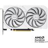 ASUS Dual Radeon RX 9060 XT 16GB GDDR6 Graphic Card - White