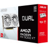 ASUS Dual Radeon RX 9060 XT 16GB GDDR6 Graphic Card - White