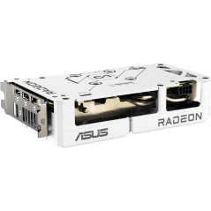 ASUS Dual Radeon RX 9060 XT 16GB GDDR6 Graphic Card - White