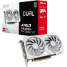 ASUS Dual Radeon RX 9060 XT 16GB GDDR6 Graphic Card - White
