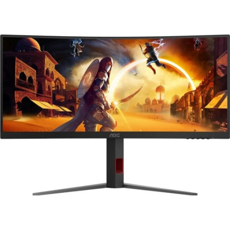 (Carton Damaged) AOC CU34G4 34" WQHD 1ms 180Hz HDR10 Curved Adaptive Sync Gaming Gaming Monitor
