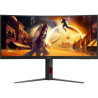 (Carton Damaged) AOC CU34G4 34" WQHD 1ms 180Hz HDR10 Curved Adaptive Sync Gaming Gaming Monitor