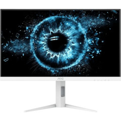 (Carton Damaged) AOC Q27G4SL/WS 27" QHD Fast IPS 0.3ms 320Hz HDR400 Circular Polarized Adaptive Sync Gaming Monitor