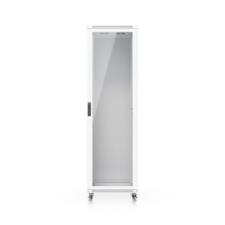 Ubiquiti 42U Rack Cabinet,Fully Assembled Floor Rack,Built-In Fans,Removable Panels,Lockable Casters,Optimal Airflow,Heavy-Duty,