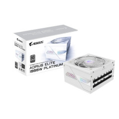 Gigabyte GP-AE1000PM PG5 ICE 1000W PSU Power Supply, ATX 60-50 Hz 1000W 120mm Fan 80 PLUS Platinum 100,000 hours