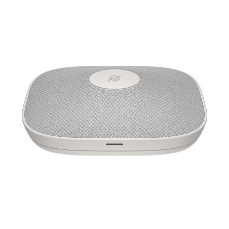 HP Poly Studio A2 White Table Microphone w/ Mounting Plate I /O cables