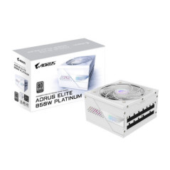 Gigabyte GP-AE850PM PG5 ICE 850W PSU Power Supply, ATX 60-50 Hz 850W 120mm Fan 80 PLUS Platinum 100,000 hours